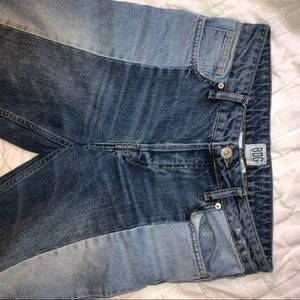 Urban Outfitters BDG Two-Tone High Waisted Jeans